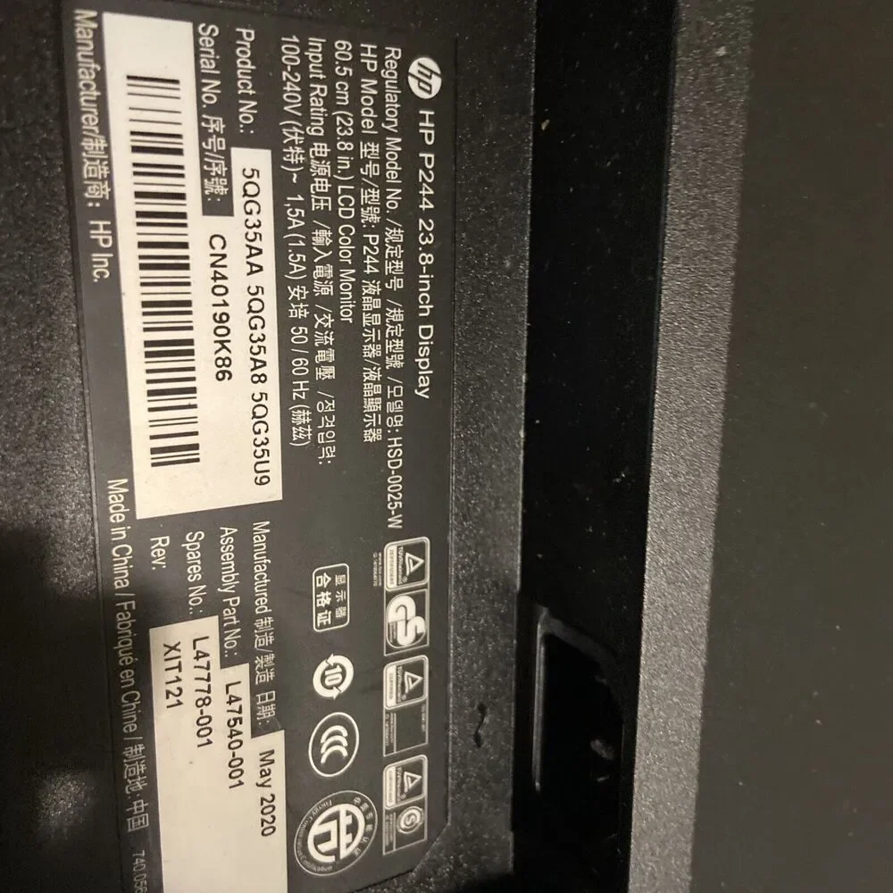 HP P244 23.8